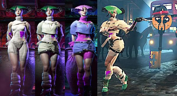 《街頭霸王6》阿鬼罪惡裝備A.B.A服飾MOD
