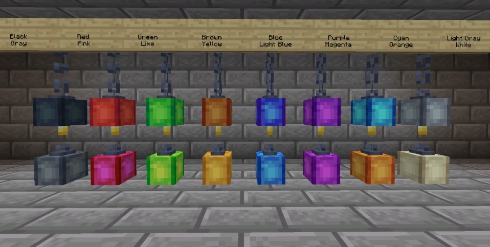 《我的世界》1.16.5燈籠皮膚包MOD