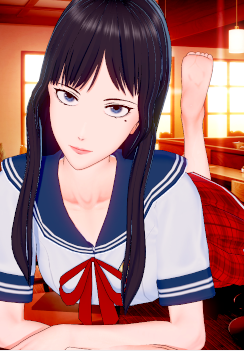 《戀活Sunshine》黑長直淚痣小姐姐MOD