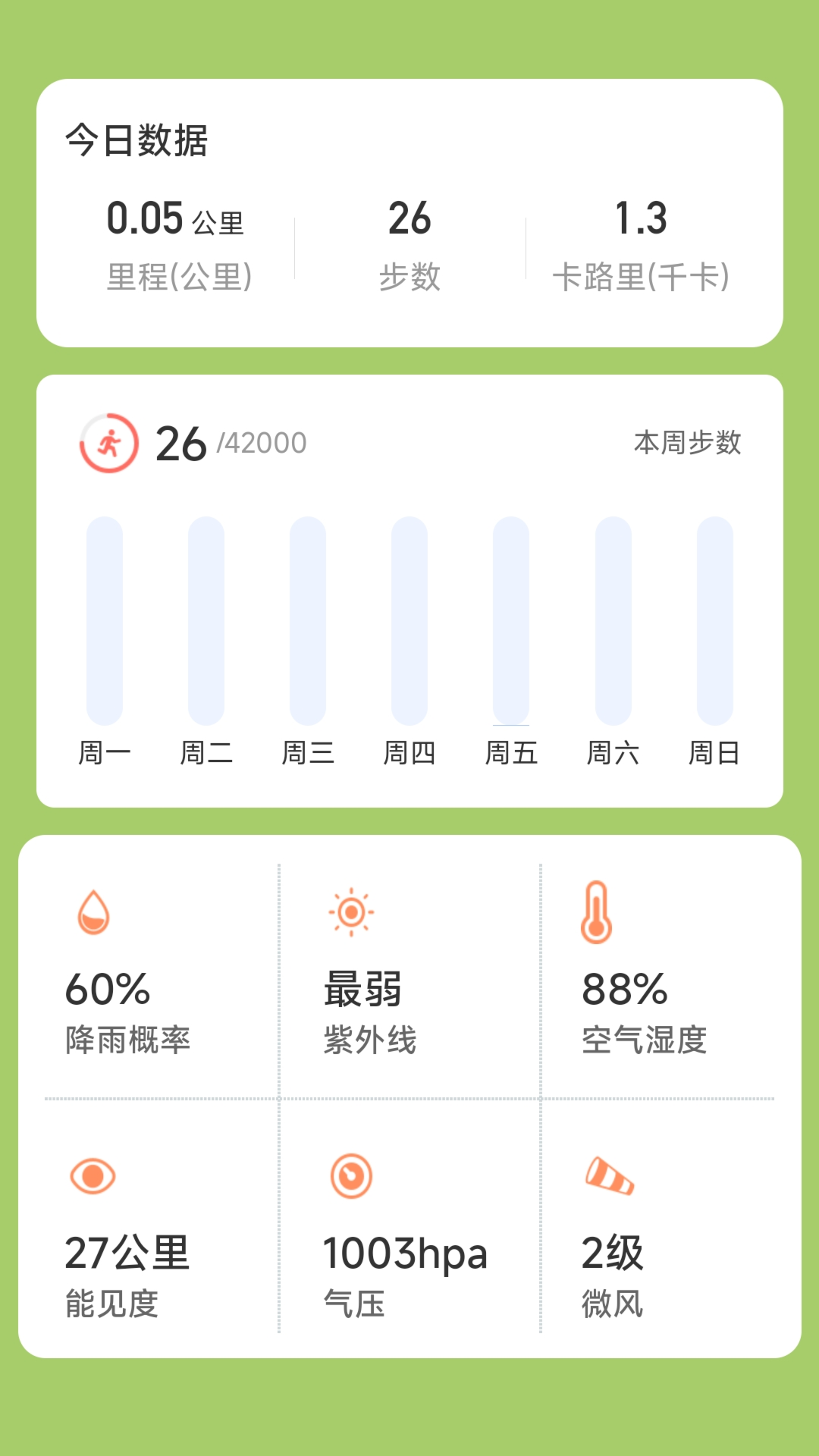 一生計步