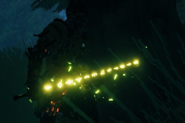 《Valheim：英靈神殿》特效符文劍MOD