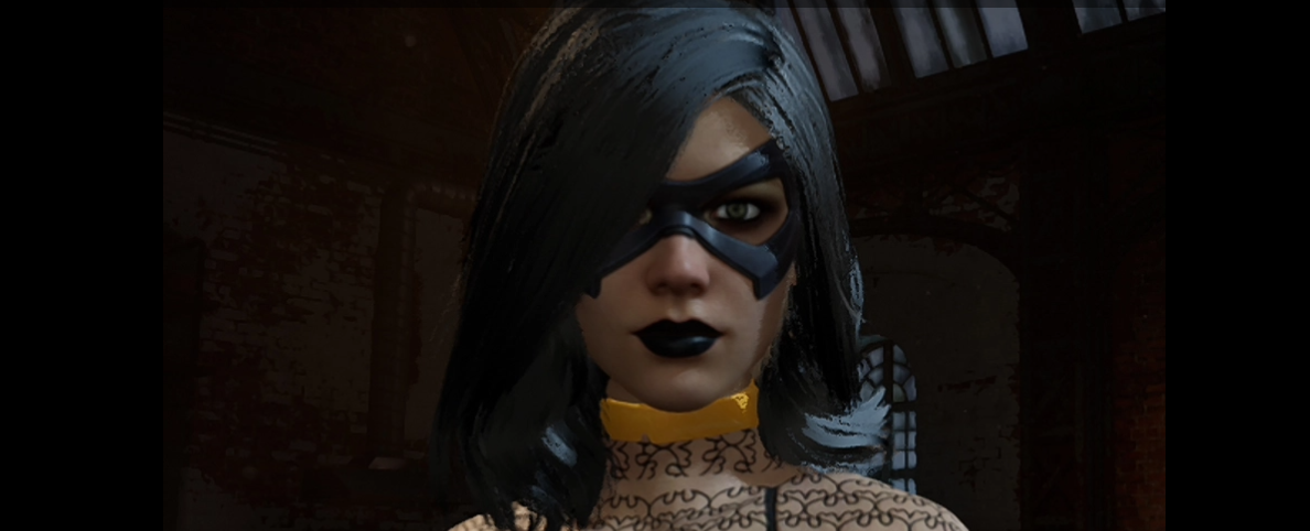 《哥譚騎士》蝙蝠女性感黑色蕾絲MOD