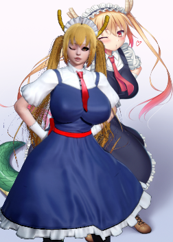 《AI少女》小林家的龍女仆性感托爾MOD