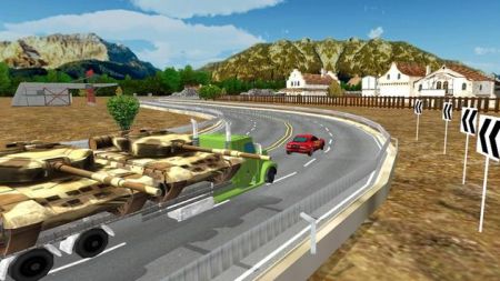坦克運輸車3D