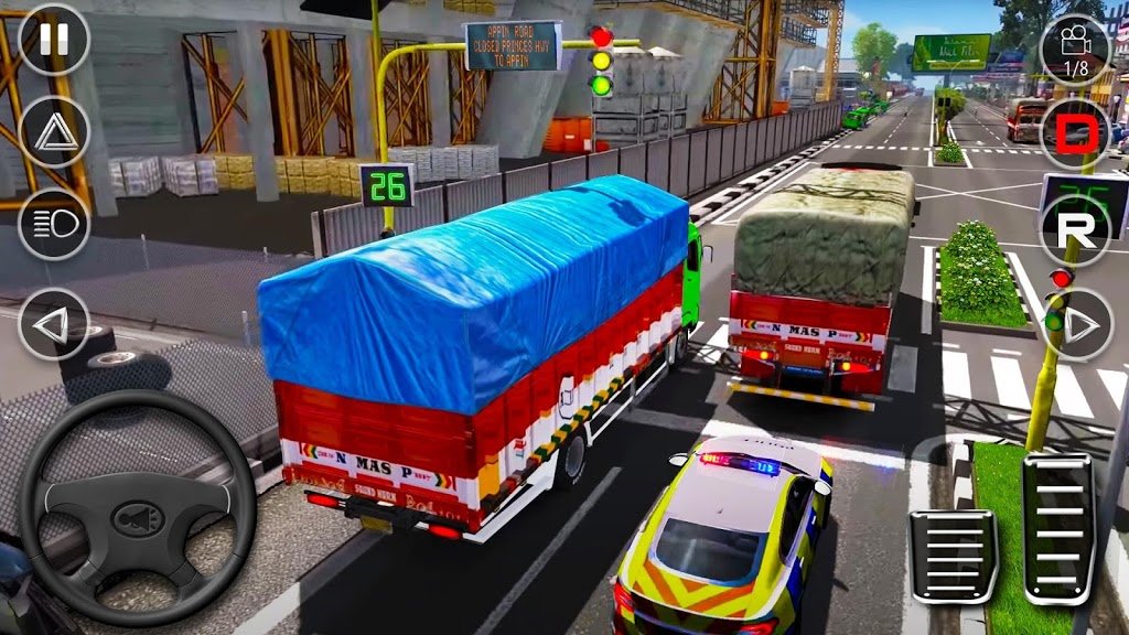 貨運卡車運輸駕駛