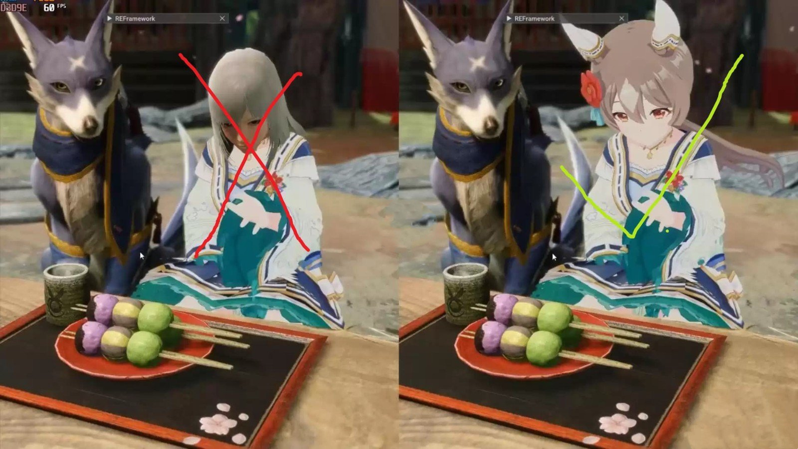 《怪物獵人：崛起》在過場動畫中顯示頭盔MOD