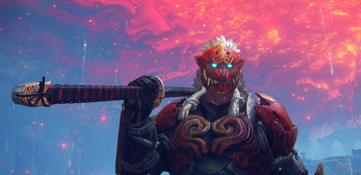 《艾爾登法環》怪物獵人慘爪套裝替換龍騎士套裝MOD