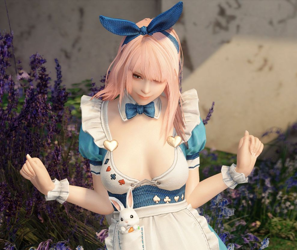 《上古卷軸5：天際重制版》愛麗絲夢游仙境女仆套裝MOD