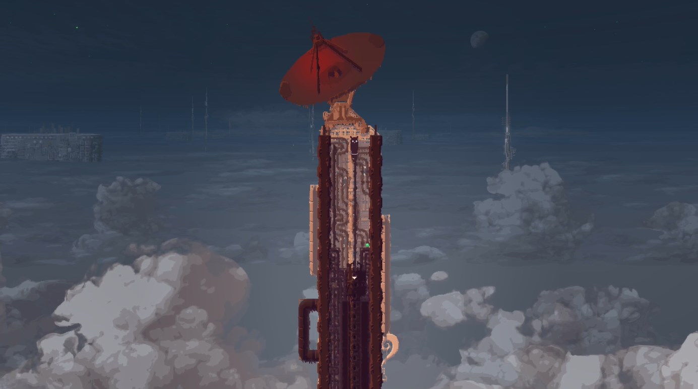 《Wallpaper Engine》雨世界高塔通信陣列動態壁紙