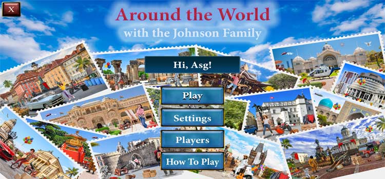 與約翰遜家族一起環游世界破解版