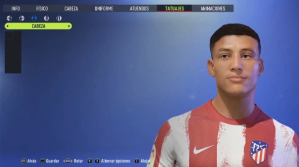 《FIFA 22》OVIDIO臉型包v11