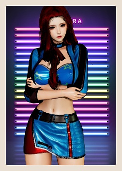 《AI少女》火辣紅發賽車女郎MOD