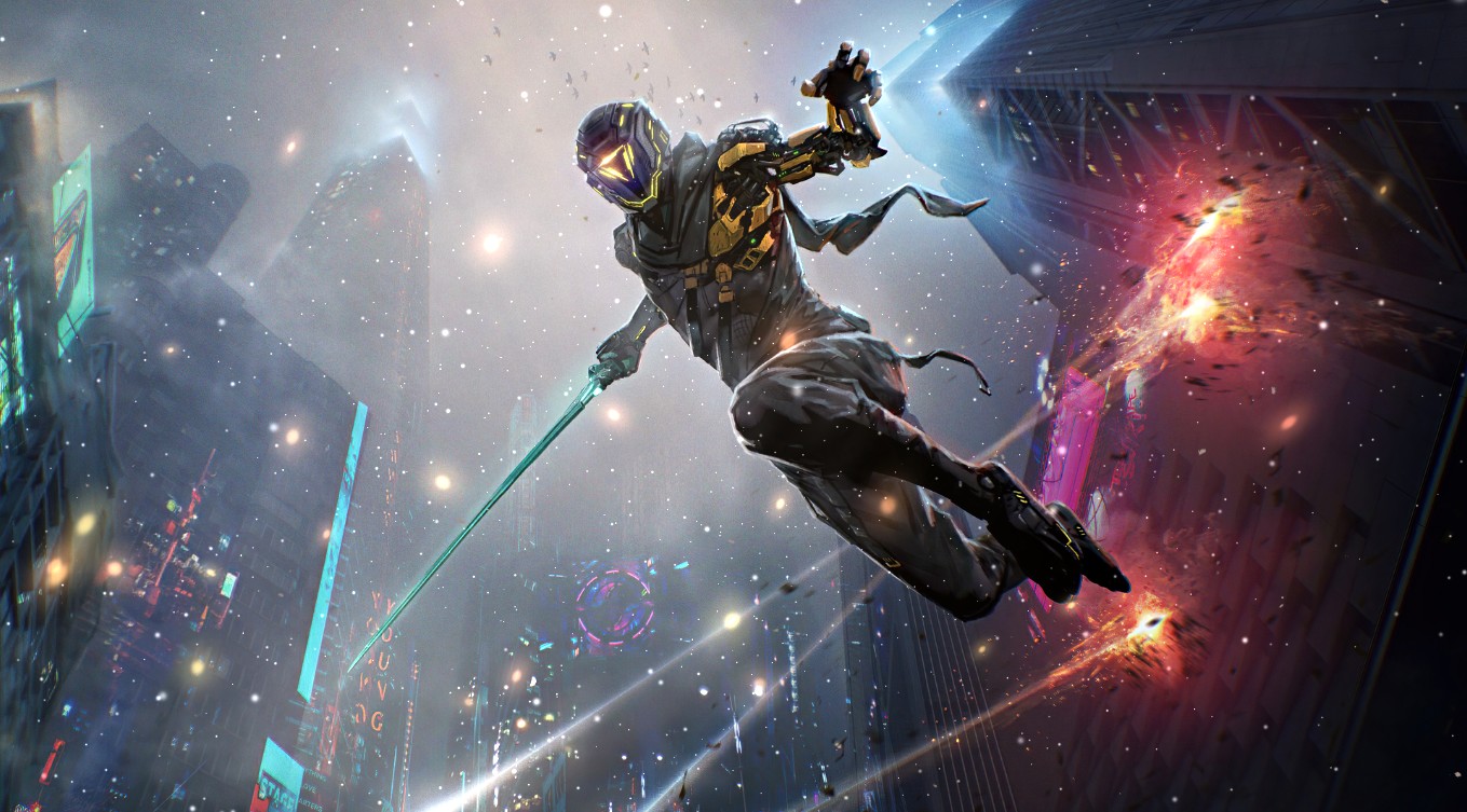 《Wallpaper Engine》幽靈行者帥氣特寫動態壁紙