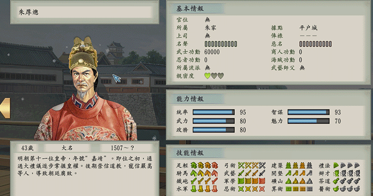 《太閣立志傳5DX》明朝東征事件大明武將MOD