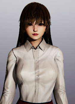 《AI少女》黑發白襯衫美少女MOD