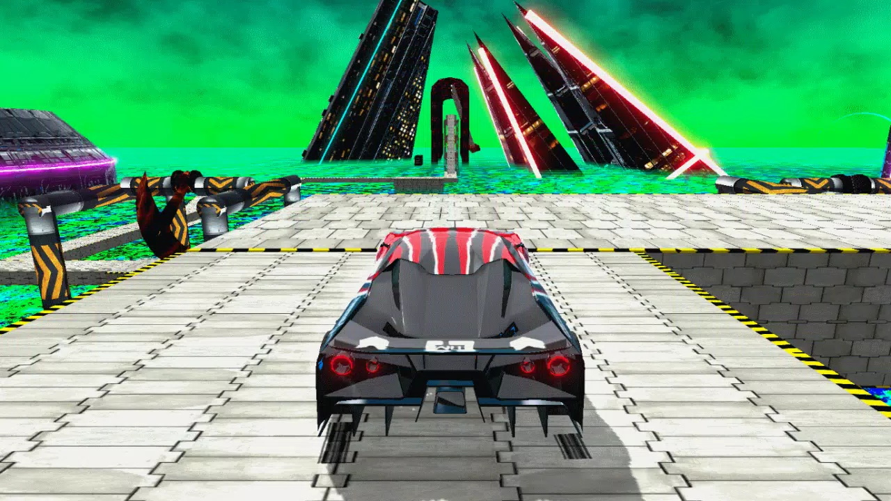 賽博汽車朋克賽車2
