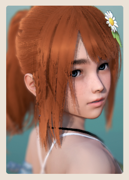 《AI少女》橙發(fā)碧眼可愛小姑娘MOD