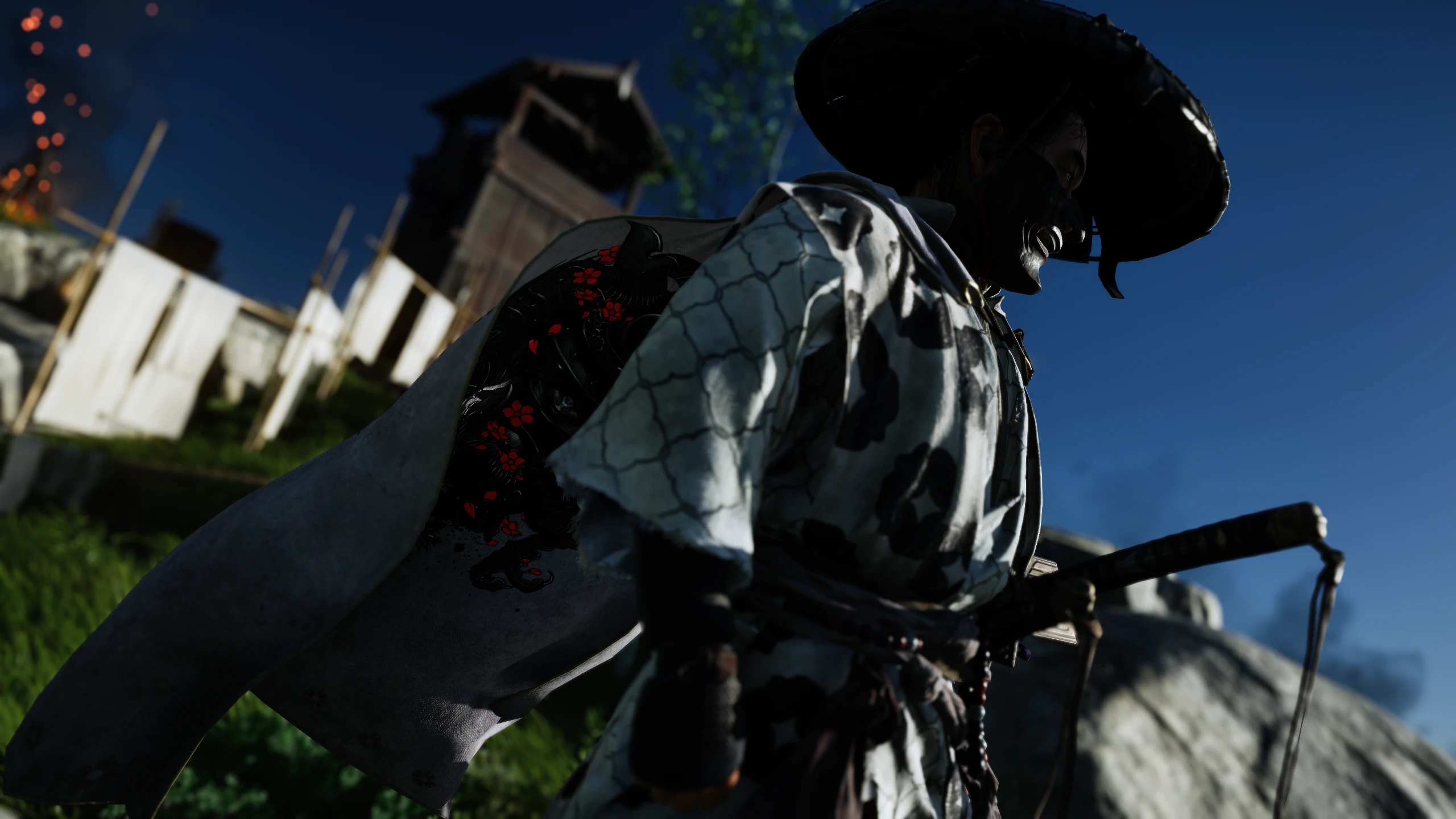 《對馬島之魂：導演剪輯版》旅行者斗篷紋理優化MOD