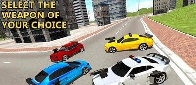駕駛警車射擊