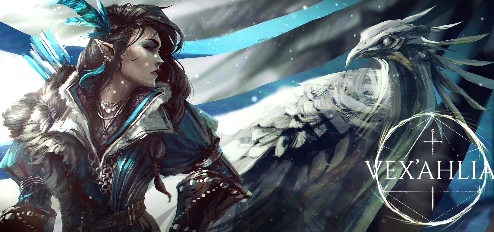 《Wallpaper Engine》CriticalRole人物Vex立繪動態壁紙