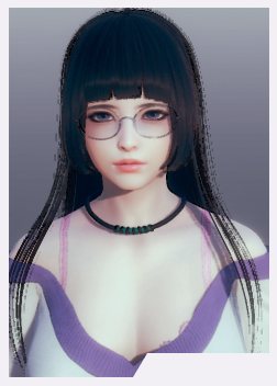 《AI少女》知性慵懶風眼鏡娘MOD