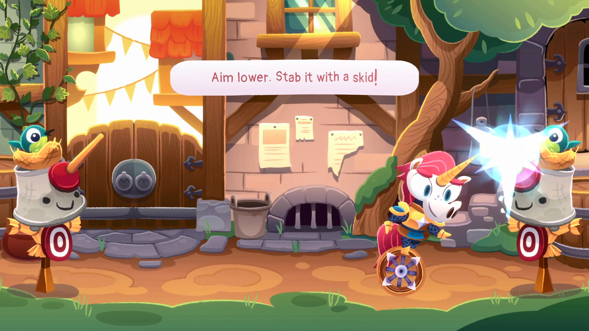 單輪車上的獨角獸