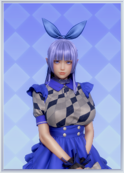 《ROOM Girl》藍色系哥特女仆風美少女MOD