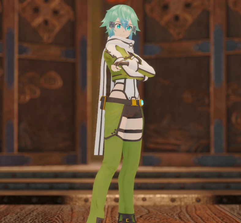 《怪物獵人崛起：曙光》刀劍神域朝田詩乃MOD