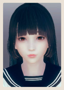 《甜心選擇2》長發清純JK學妹MOD