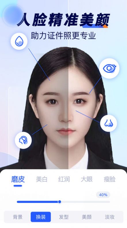 最美標準證件照