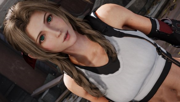 《最終幻想7：重制版》愛麗絲穿上蒂法的服裝v1.1MOD