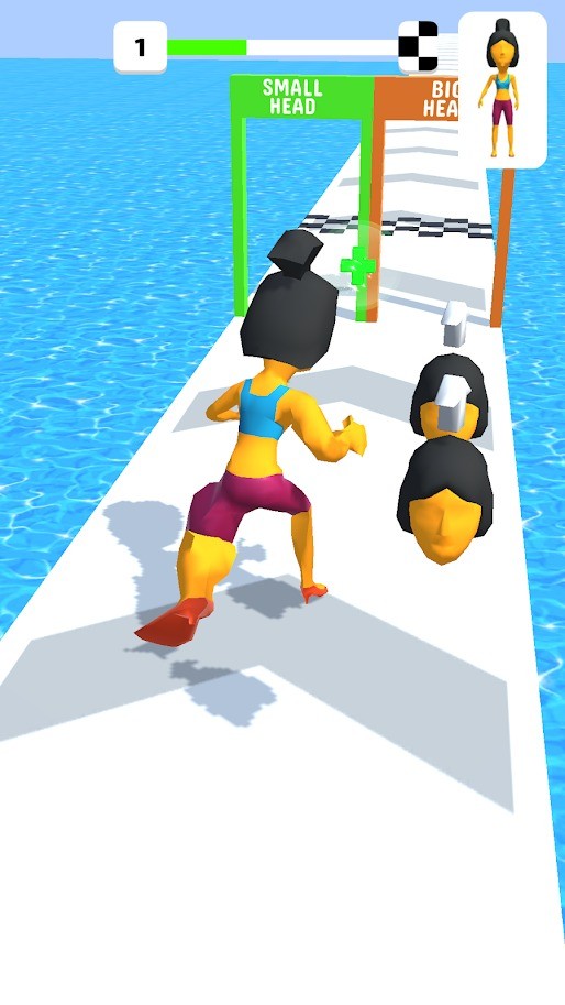 身體平衡跑3D