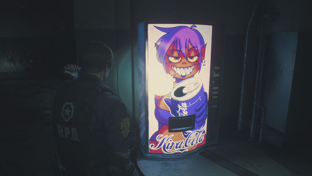 《生化危機(jī)2：重制版》Kira可樂自動販賣機(jī)MOD