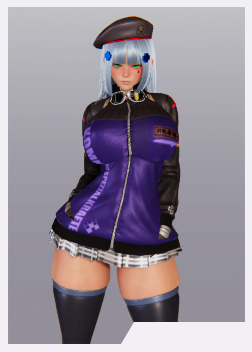 《AI少女》性感白發高冷御姐MOD