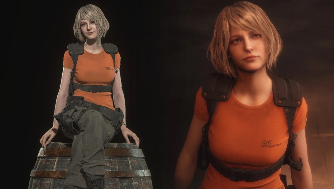 《生化危機4：重制版》阿什莉浣熊市特警服裝MOD[正式版]