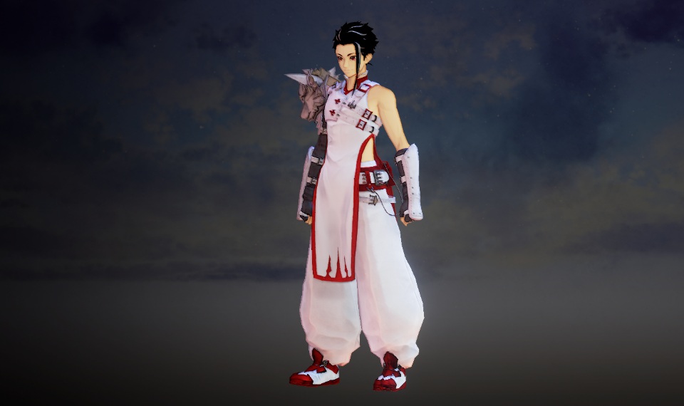 《破曉傳說》洛紅白武道家服裝MOD
