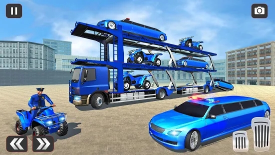 流行的警車運輸