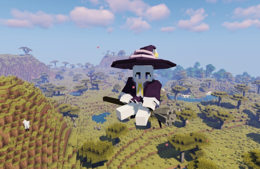 《我的世界》1.16.5魔女的掃帚MOD