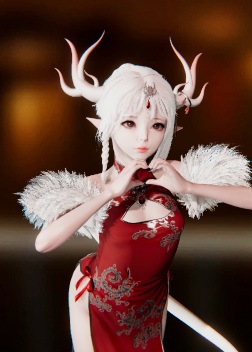 《AI少女》旗袍白發(fā)小龍女MOD