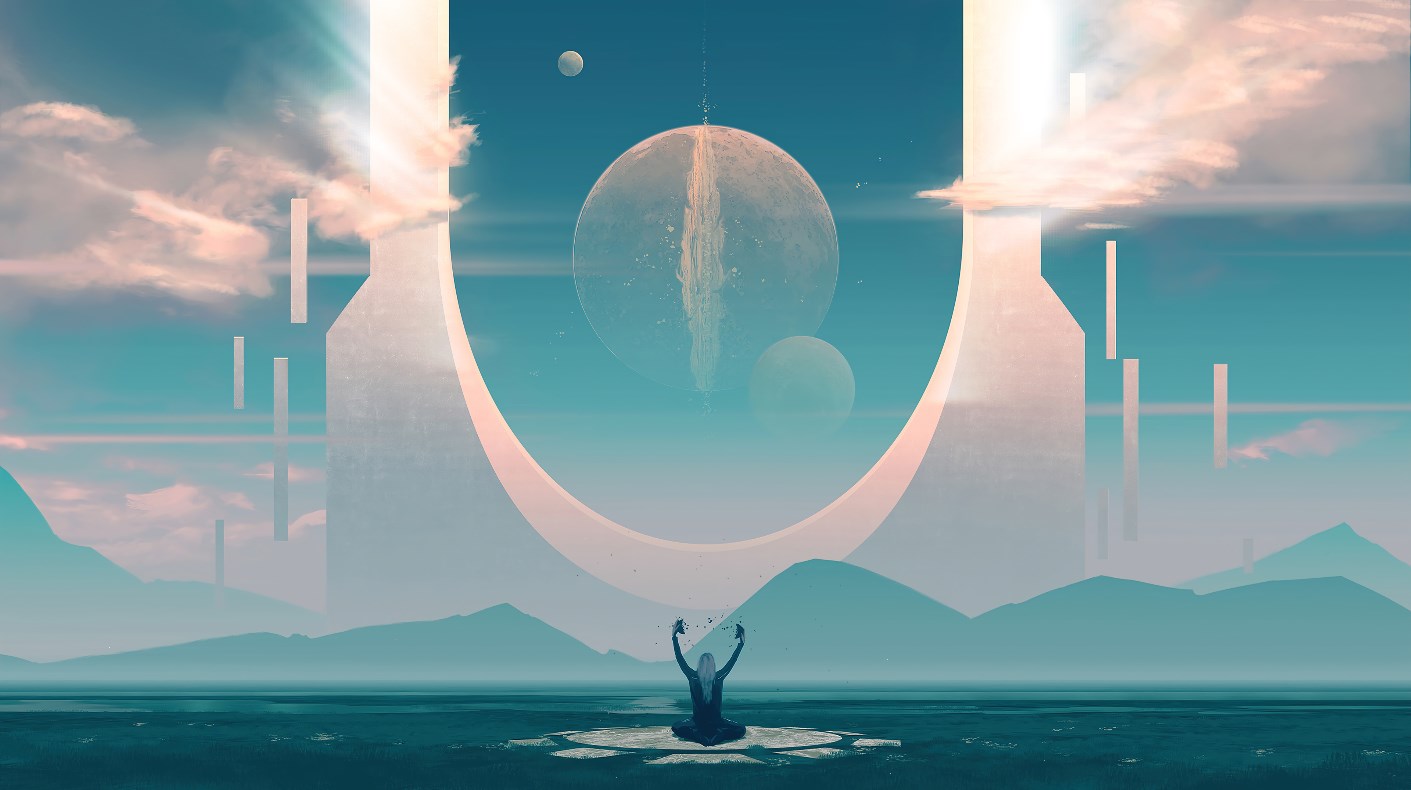 《Wallpaper Engine》幻想與儀式繪圖動態壁紙