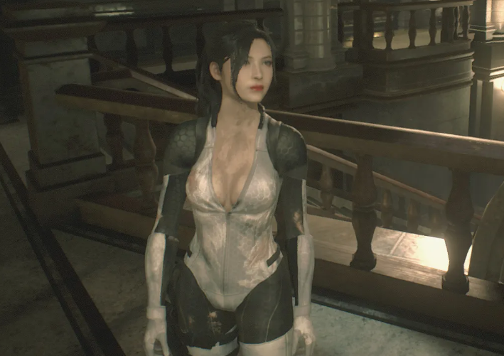 《生化危機2：重制版》艾達王克萊爾破舊戰斗服MOD