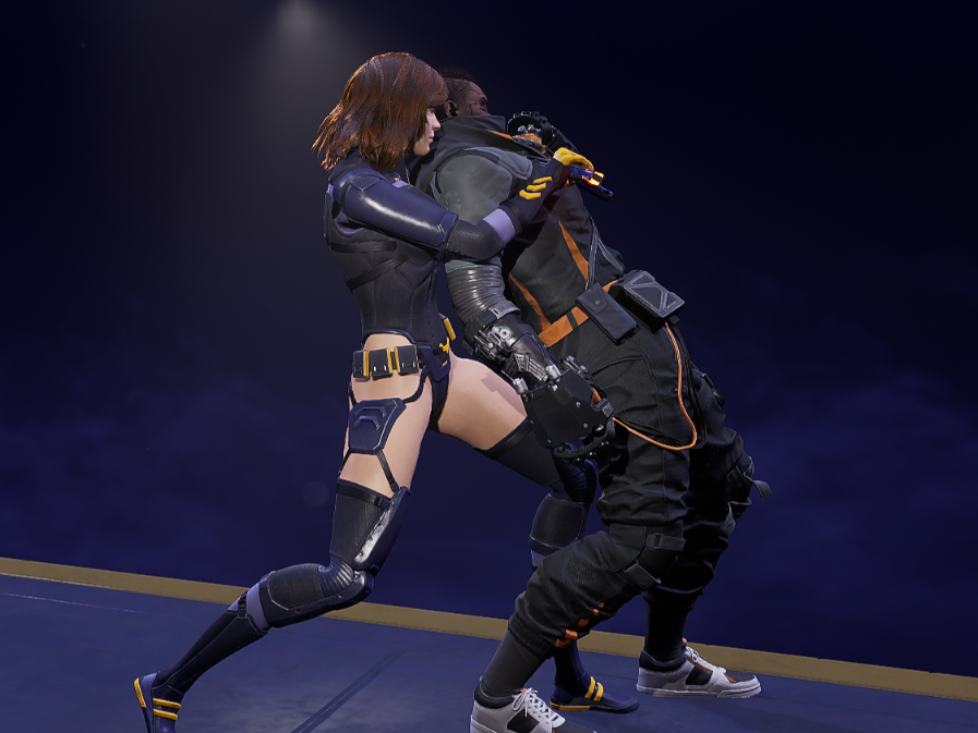 《哥譚騎士》蝙蝠女更加輕巧格斗戰衣MOD
