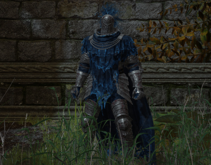 《艾爾登法環》黑夜騎兵套裝藍色長袍紋理MOD