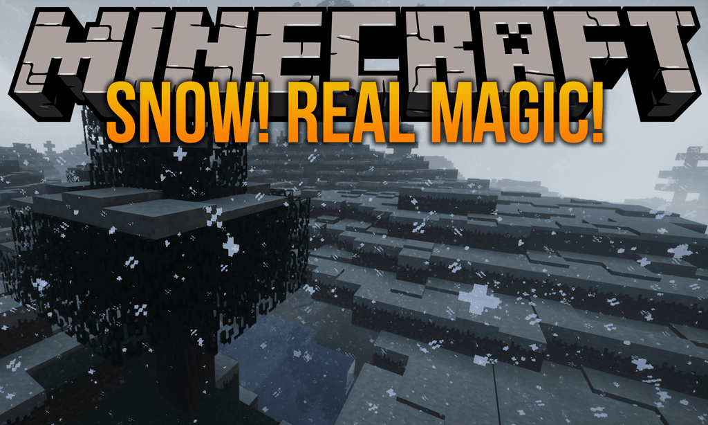 《我的世界》1.19.2雪！真實的魔法！MOD