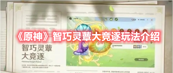 《原神》智巧靈蕈大競逐玩法介紹