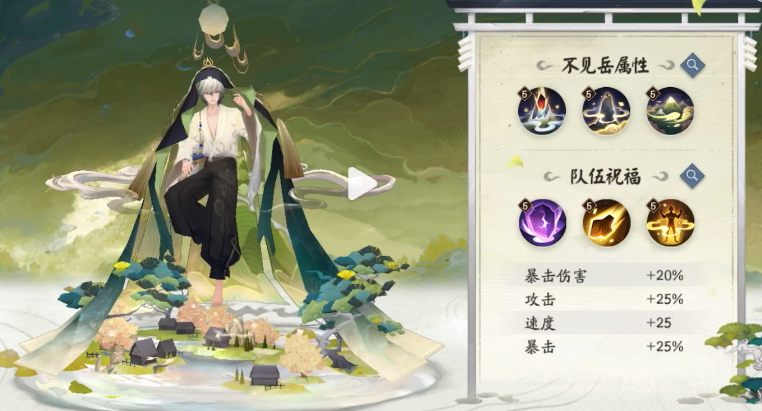《陰陽師》觀山不見爬塔五白蛋陣容打法分享