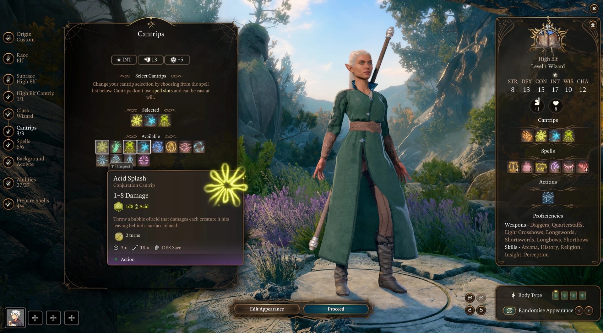 《博德之門3》Oranges的自制咒語MOD