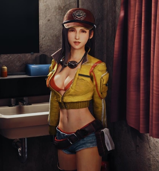 《最終幻想7：重制版》蒂法 - FF15辛迪MOD