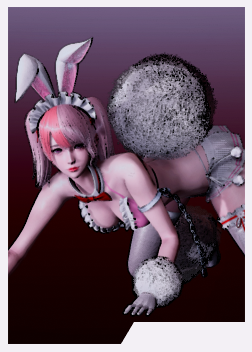 《AI少女》兔子裝束粉發女仆MOD