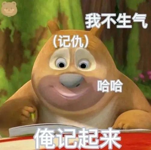 熊出沒臉部放大表情包原圖